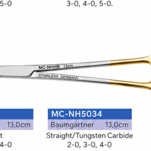 Needle Holder Scissors